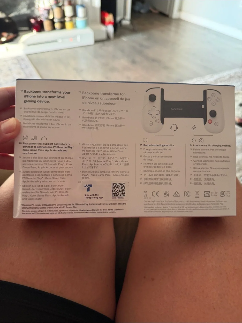 Sony PlayStation Backbone Mobile Controller - White